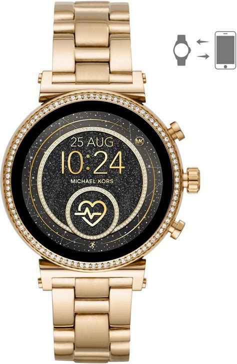 michael kors sofie smartwatch armband öffnet sich|Michael Kors smartwatch reviews.